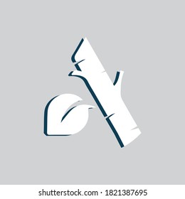 latter a logo. tree logo. suitable for your compay.