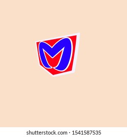 latter m logo icon.vector design