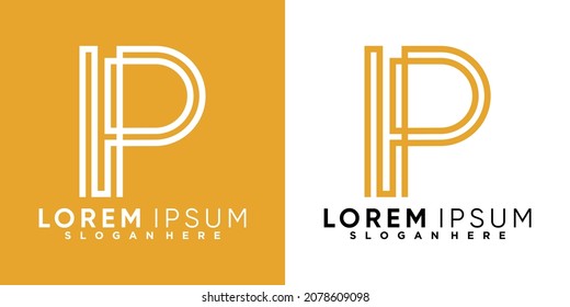 letzteres Logo-Design mit Stil und kreativem Konzept