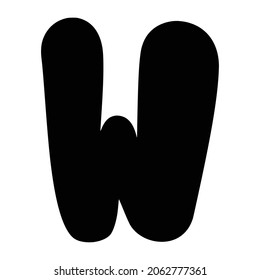latter W vector symbol file