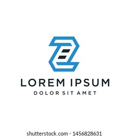 latter z logo monogram icon vector template