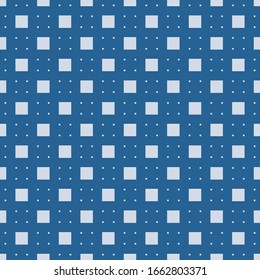 Lattice abstract monochromatic design seamless patterns. A seamless vector background. blue ornament. Graphic modern pattern. Simple graphic design.