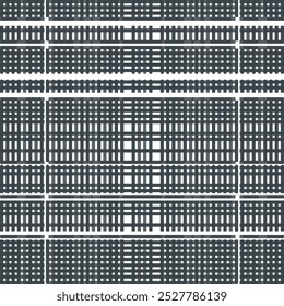 A lattice cut horizontally and vertically.