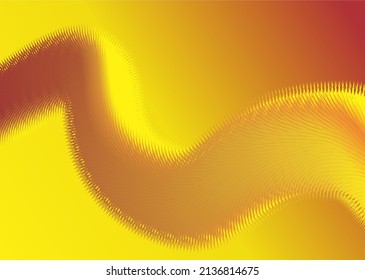 Plantilla ondulada decorativa de latce, fondo vectorial oscuro con curvas textiles sedosas, tul de chile abstracto de 3d con motivo.