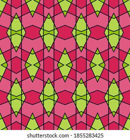 Ornamento transparente del vector geométrico de entramado para la impresión de tela. Cuadrícula de líneas. Fondo interminable.