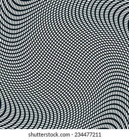 Lattice, grid background with swirl effect