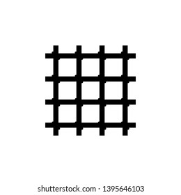 lattice icon sign signifier vector