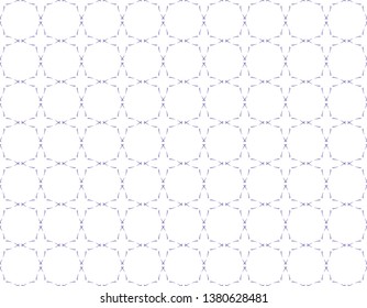 Lattice Ornaments Dashed Star Tiles Seamless Pattern