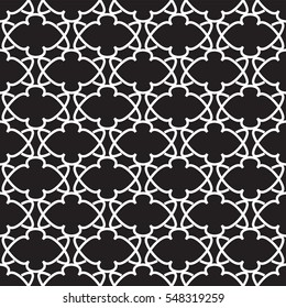Lattice pattern black