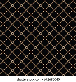 Lattice pattern with trendy lattice on a background. Repeating pattern background. Clover leaves of four leaves. Modern stylish texture. Repeating geometric tiles.