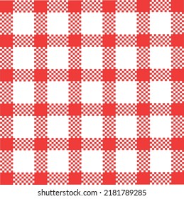 Gittermuster-Vektorgrafik, der roten, abstrakten Hintergrund wiederholt