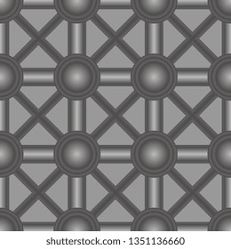 Lattice. Seamless mesh. Intersecting lines. Creative background. Vector graphics