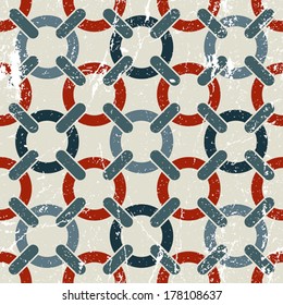 Lattice seamless pattern, vector background.