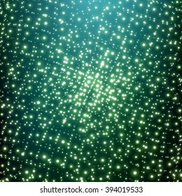 Lattice Structure. Network Technology Communication Background. Abstract Science or Technology Background. Graphic Design. Social Network Illustration with Particle. 3D Grid Surface. Cyberspace Grid