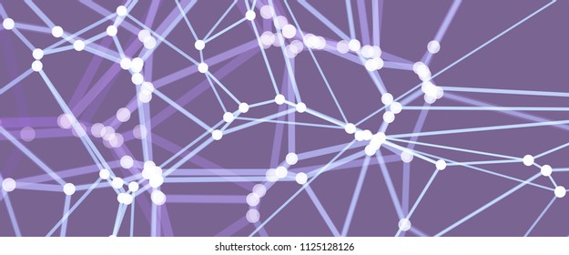 Lattice structure. Science or technology background. Graphic design. 3d grid surface. Abstract vector illustration.