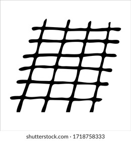 Lattice. Vector drawing. Cells. Intersecting Lines_1