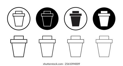 Lattle icon Flat line symbol
