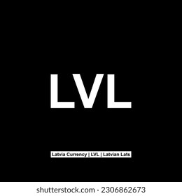 Latvia Currency Symbol, Latvian Lats Icon, LVL Sign. Vector Illustration