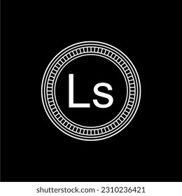 Latvia Currency Symbol (Version 2), Latvian Lats Icon, LVL Sign. Vector Illustration