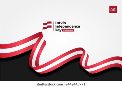 Latvia flag background, 18th of november latvia independence day.