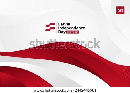 Latvia flag background, 18th of november latvia independence day.