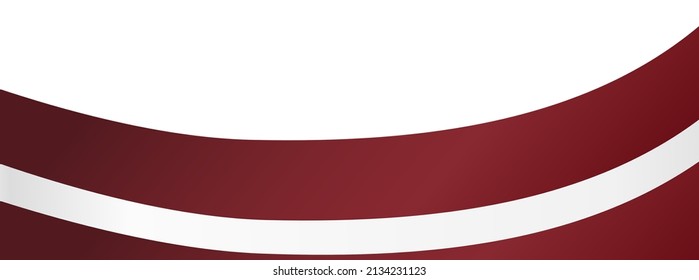 Latvia flag wave  isolated  on png or transparent background,Symbol Latvia,template for banner,card,advertising ,promote,and business matching country poster, vector illustration