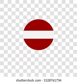 latvia icon sign and symbol. latvia color icon for website design and mobile app development. Simple Element from countrys flags collection for mobile concept and web apps icon.