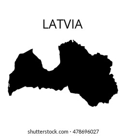 Latvia map