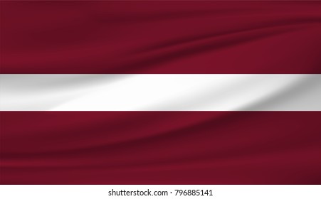 Latvia national flag