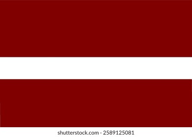 Latvia national flag vector background