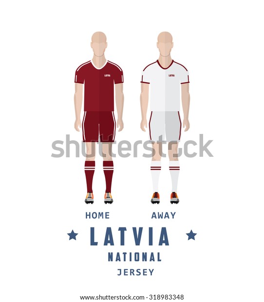 latvia soccer jersey