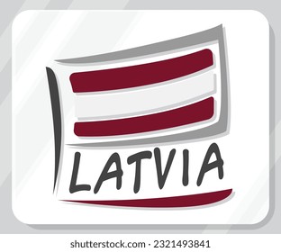 Latvia Pride X Flag Logo