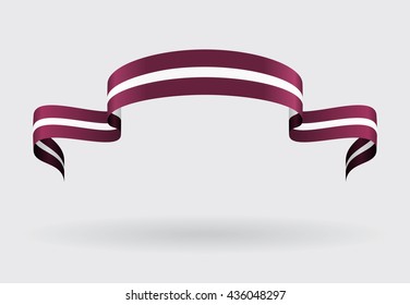 Latvian flag background. Vector illustration.