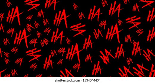 Laugh abstract vector black background