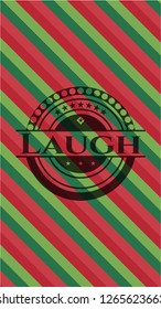 Laugh christmas badge.