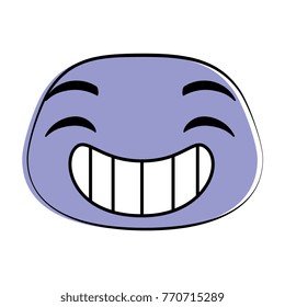 laugh emoji face icon