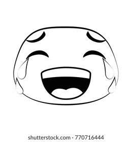 Laugh Emoji Face Icon Laugh Emoji Face Icon