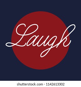  Laugh - Handwritten Text