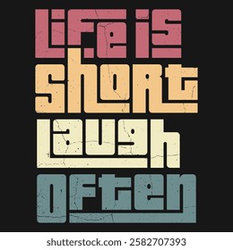 "Laugh Often" is a reminder to embrace joy, humor, and lightness in every moment. Life’s too short not to find laughter in the everyday. Spread happiness and let laughter be your greatest strength!