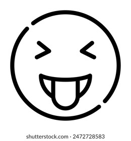 Laugh Out icon for illustration, web, app, infographic, etc