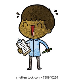 caricatura de risa