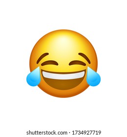 Laughing Emoji, LOL Sticker And Icon