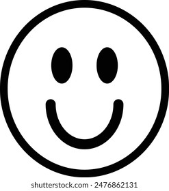 Laughing emoji pixels Perfect linear ui icon emotional representation. Provides an overview of the positive mood communication GUI, UX design apps, and isolated user interface elements for the web.
