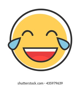 laughing emoticon