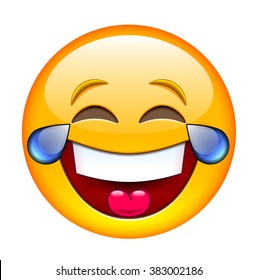 Laughing Crying Emoji Images, Stock Photos & Vectors | Shutterstock