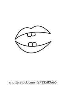 Icono de cara de risa, el mejor ícono de línea de Vector.