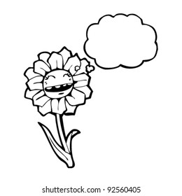 laughing flower cartoon