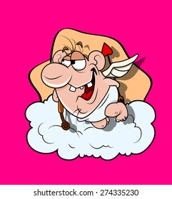 Laughing Funny Cupid
