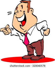 laughing man