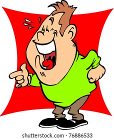 Homme Qui Rigole Illustrations Images Et Images Vectorielles De Stock Shutterstock